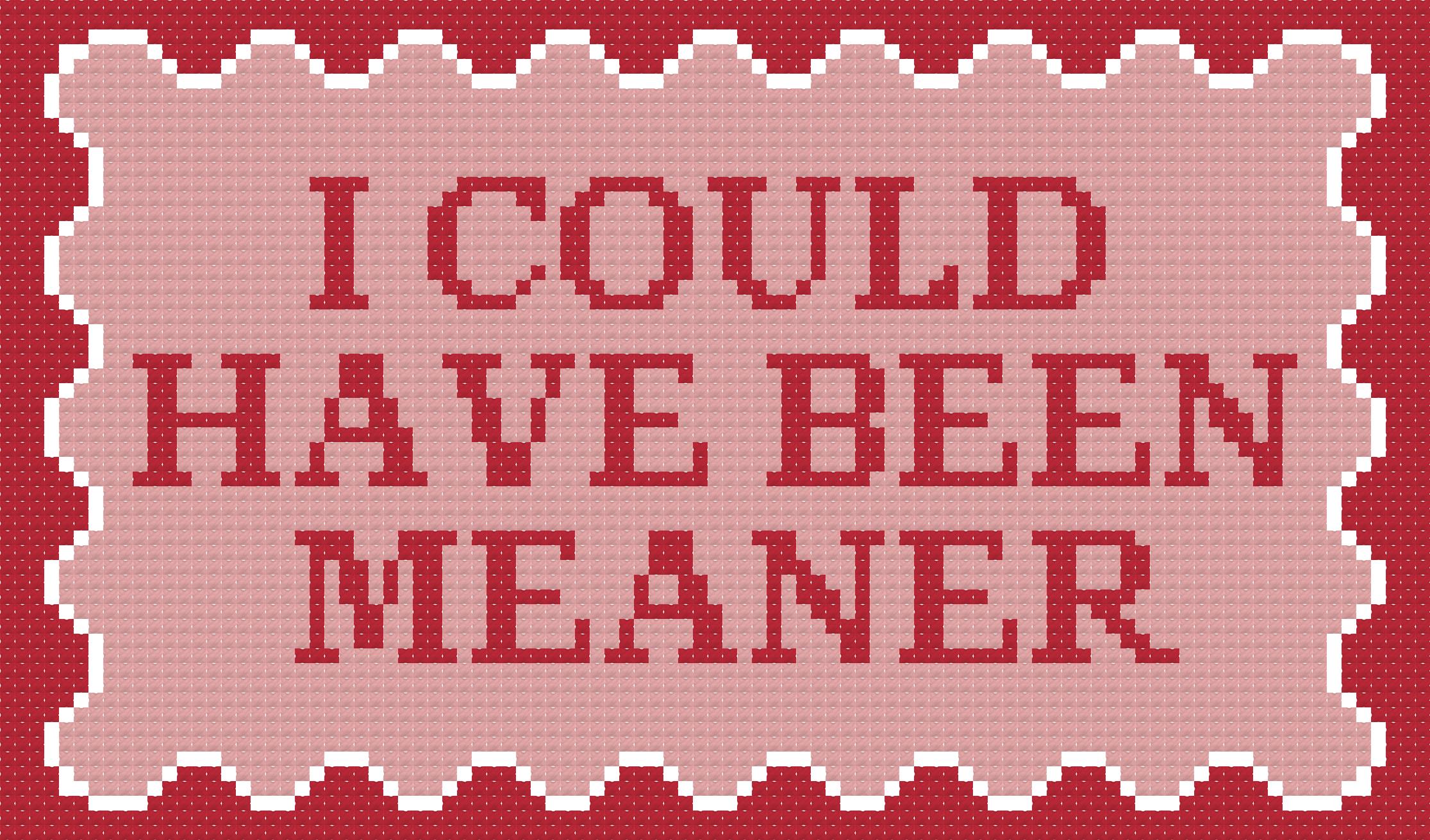 I Could Have Been Meaner - 13 Mesh
