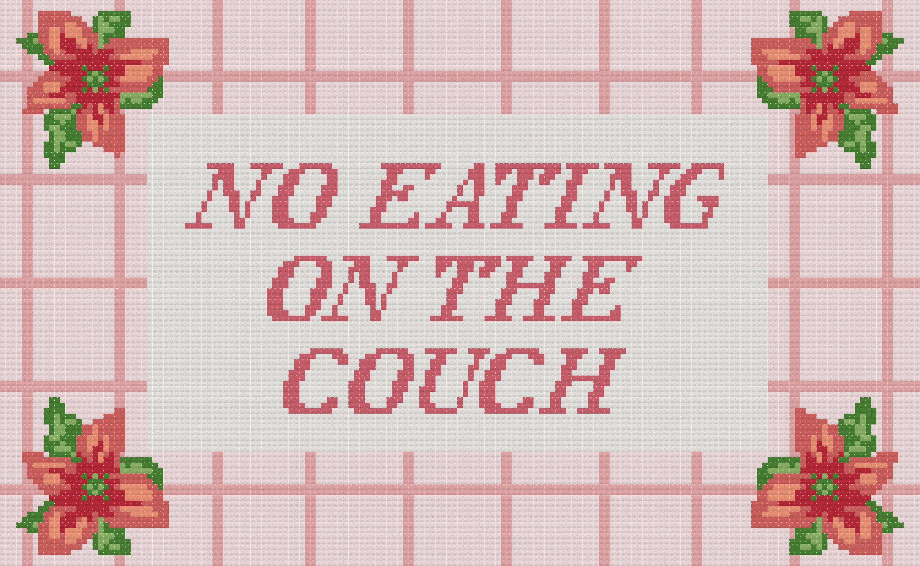 No Eating on the Couch
