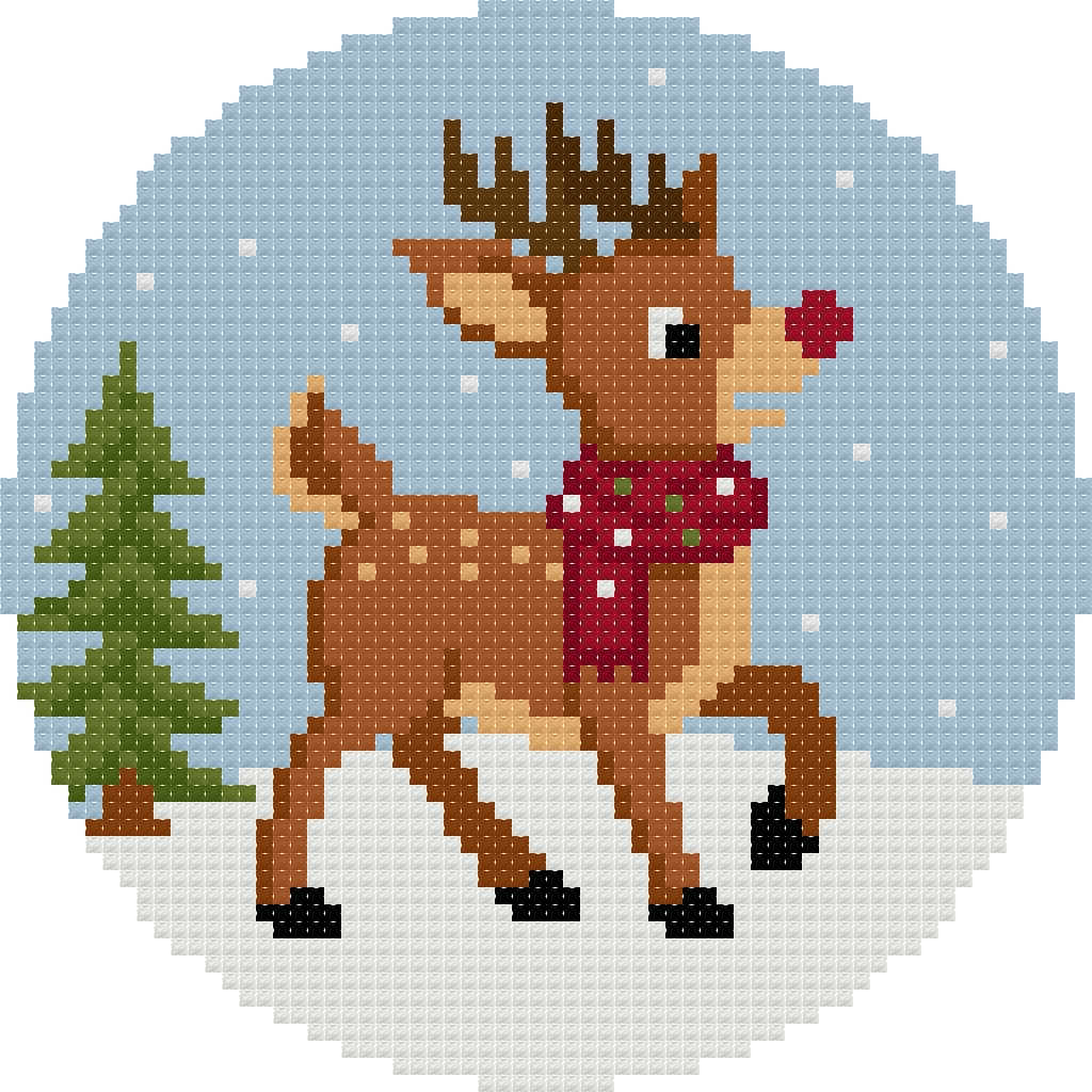 Rudolph Christmas Ornament