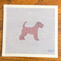 Wheaten Terrier Needlepoint Canvas