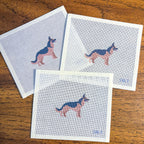 German Shepherd Needlepoint Canvas