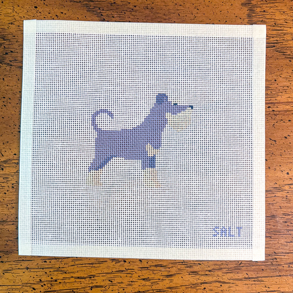 Schnauzer Needlepoint Canvas
