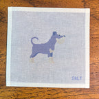Schnauzer Needlepoint Canvas