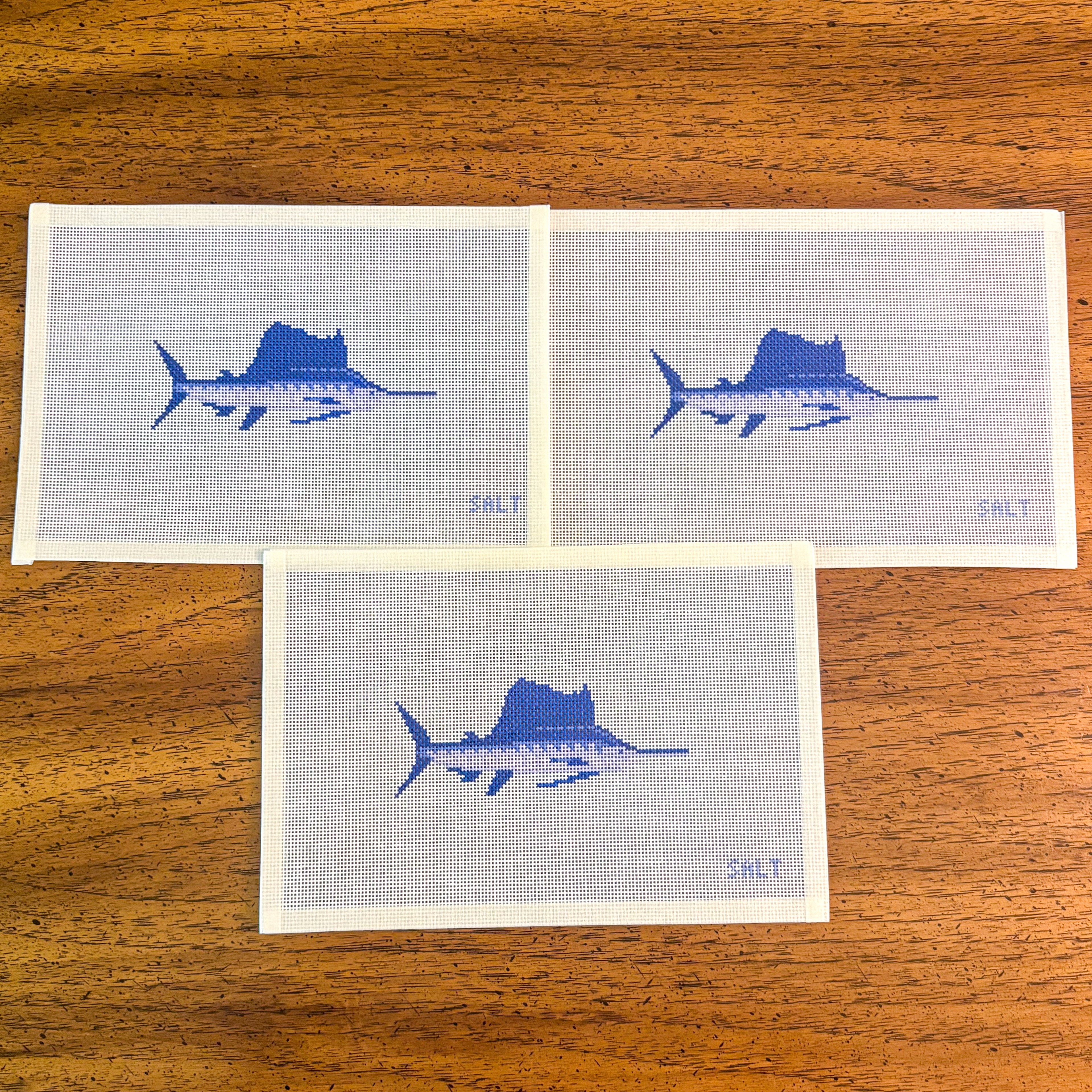 Sailfish Needlepoint Canvas