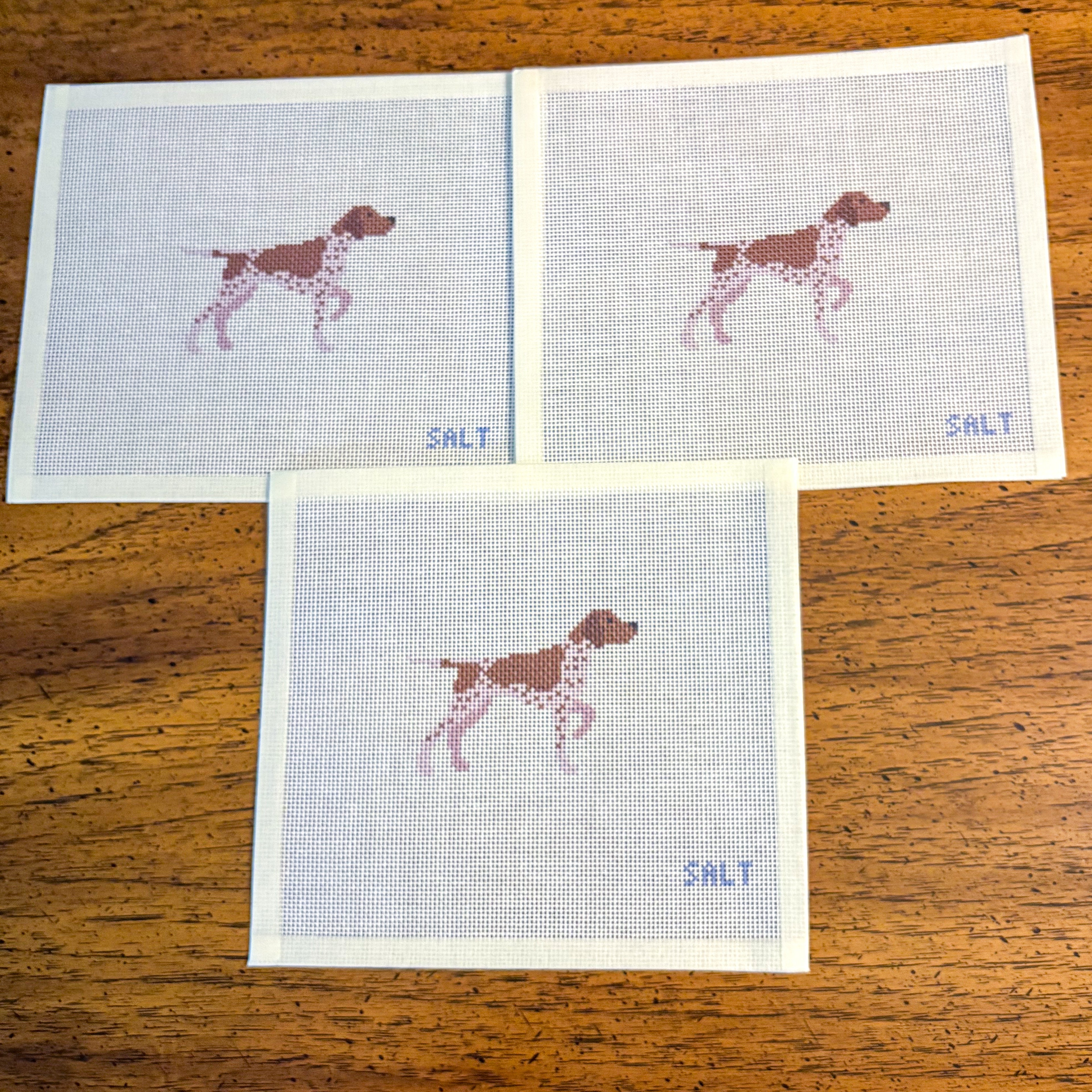 German Shorthaired Pointer Needlepoint Canvas