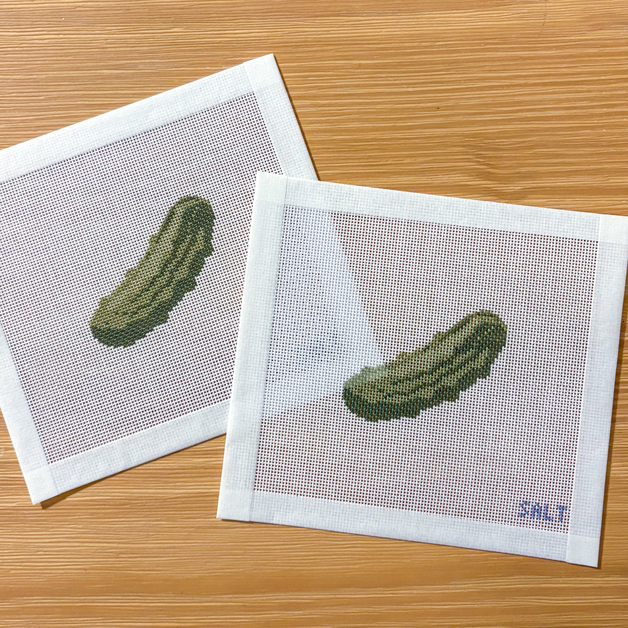Pickle Needlepoint Canvas
