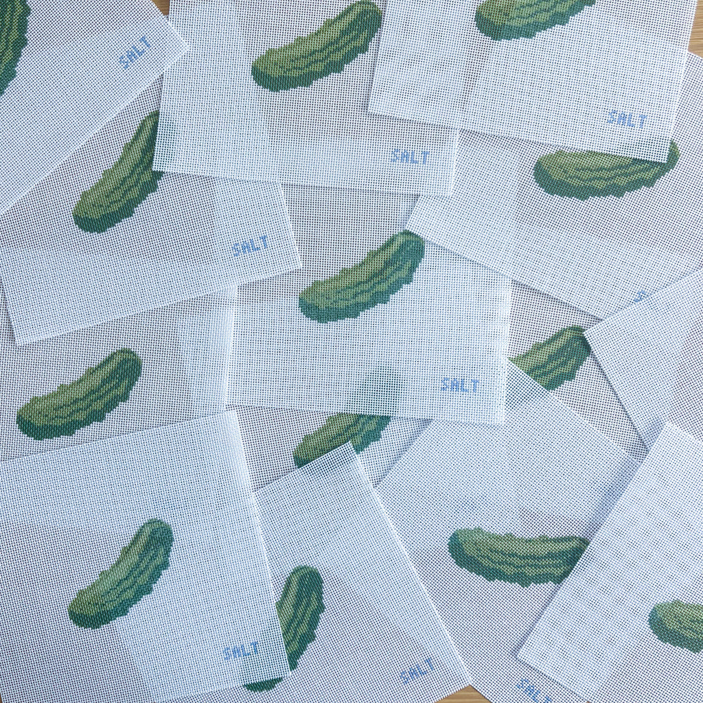 Pickle Needlepoint Canvas