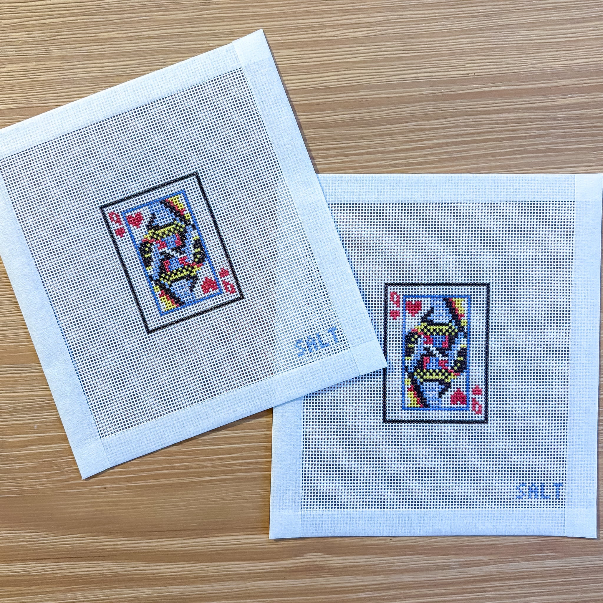 Queen of Hearts Needlepoint Canvas