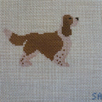Springer Spaniel Needlepoint Canvas