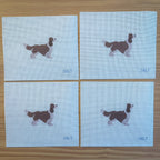 Springer Spaniel Needlepoint Canvas