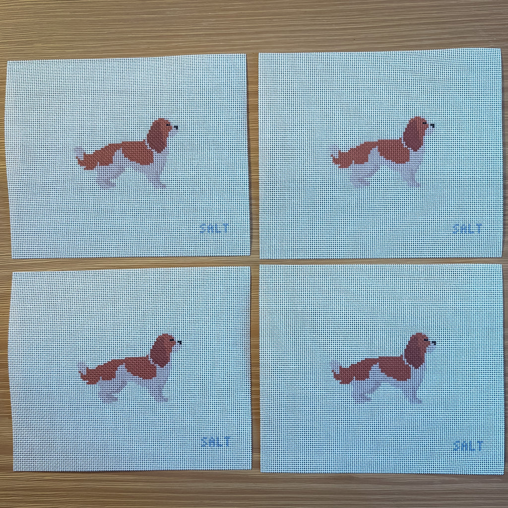 Cavalier King Charles Spaniel Needlepoint Canvas
