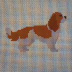 Cavalier King Charles Spaniel Needlepoint Canvas