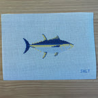 Yellowfin Tuna Needlepoint Canvas