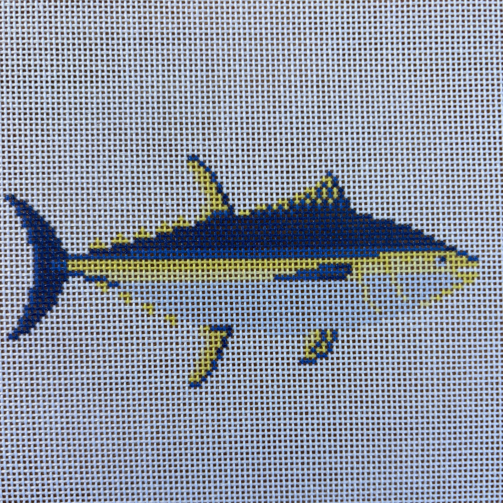 Yellowfin Tuna Needlepoint Canvas