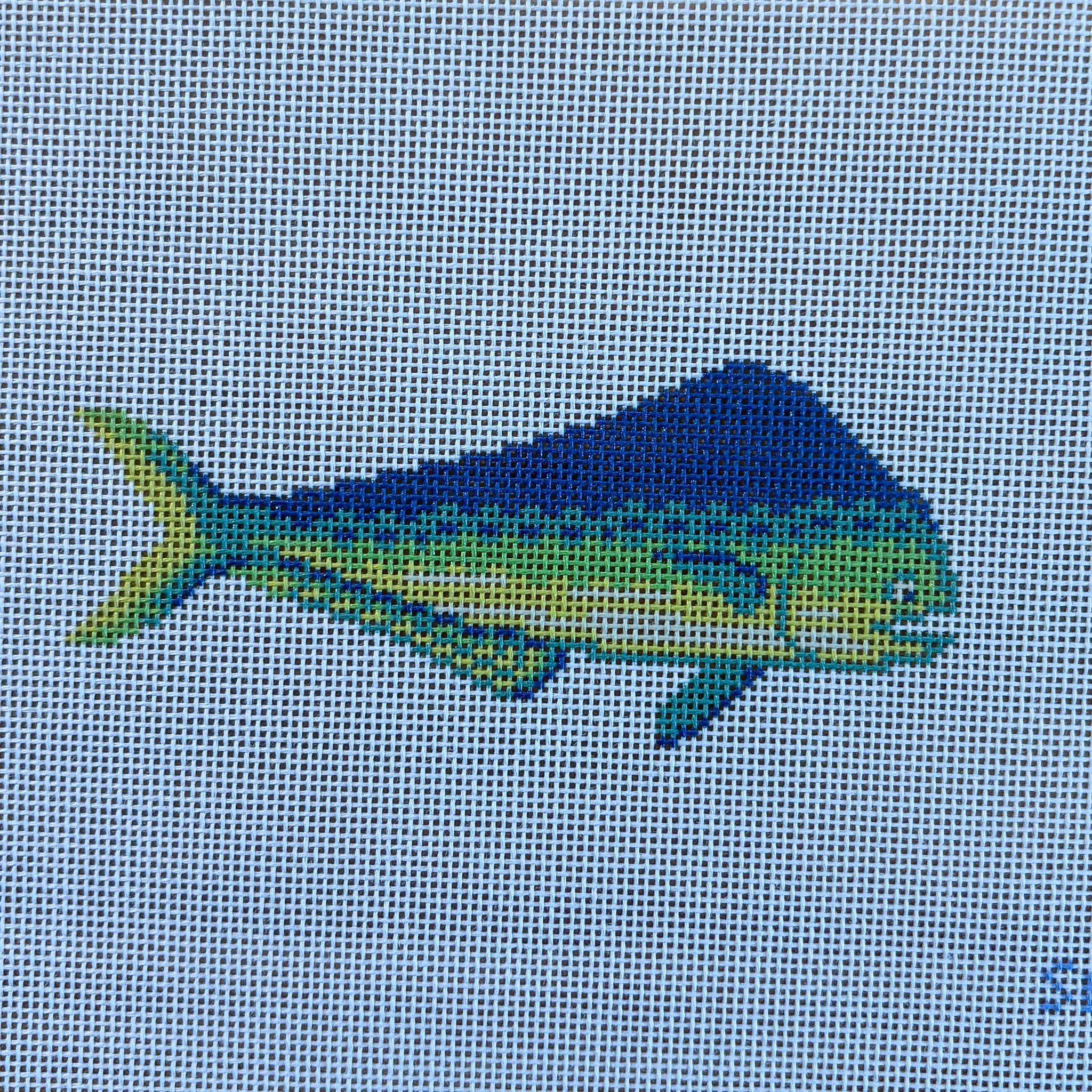 Mahi Mahi Needlepoint Canvas
