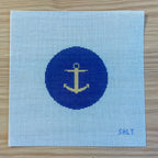 Anchor Ornament Needlepoint Canvas