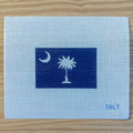 South Carolina Flag Needlepoint Canvas