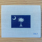 South Carolina Flag Needlepoint Canvas