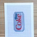 Diet Coke Needlepoint Canvas