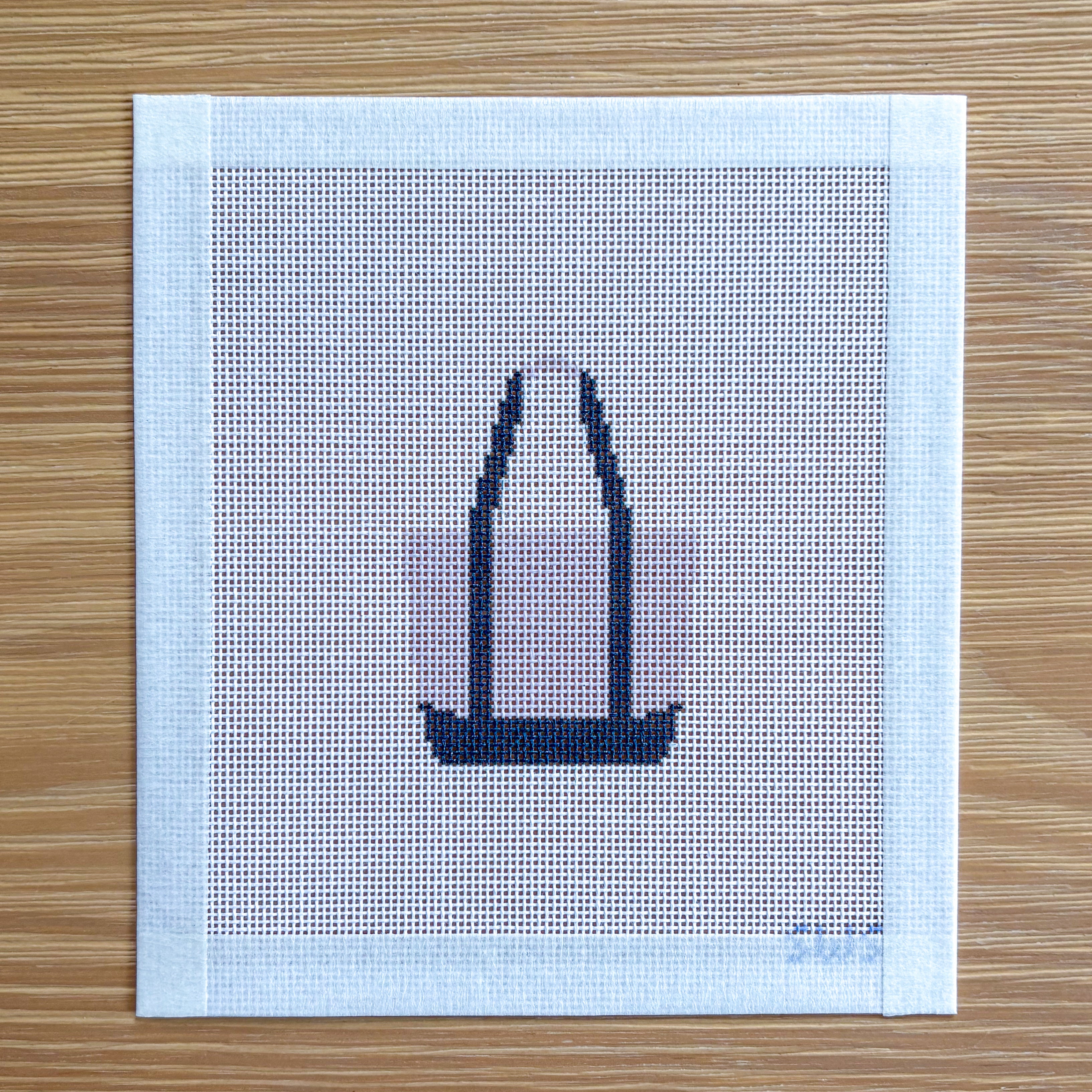 Beach Tote Needlepoint Canvas