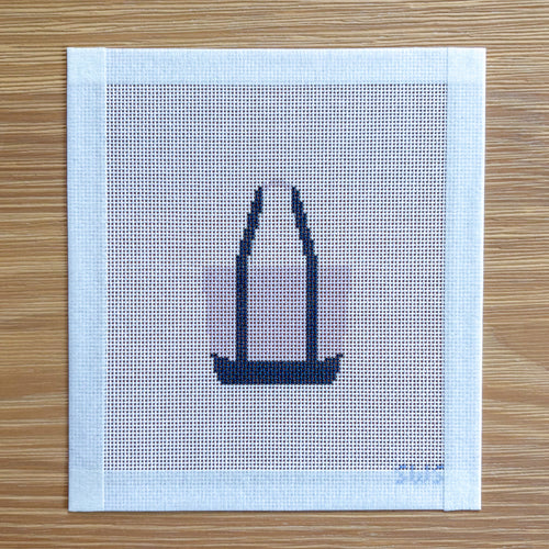 Beach Tote Needlepoint Canvas