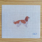 Cavalier King Charles Spaniel Needlepoint Canvas
