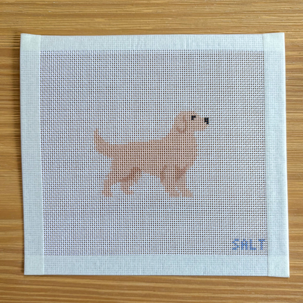 Golden Retriever Needlepoint Canvas