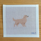 Golden Retriever Needlepoint Canvas