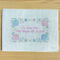 To Live For The Hope Of It All Needlepoint Canvas