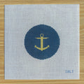 Anchor Ornament Needlepoint Canvas