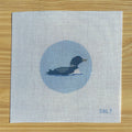 Loon Christmas Ornament Needlepoint Canvas