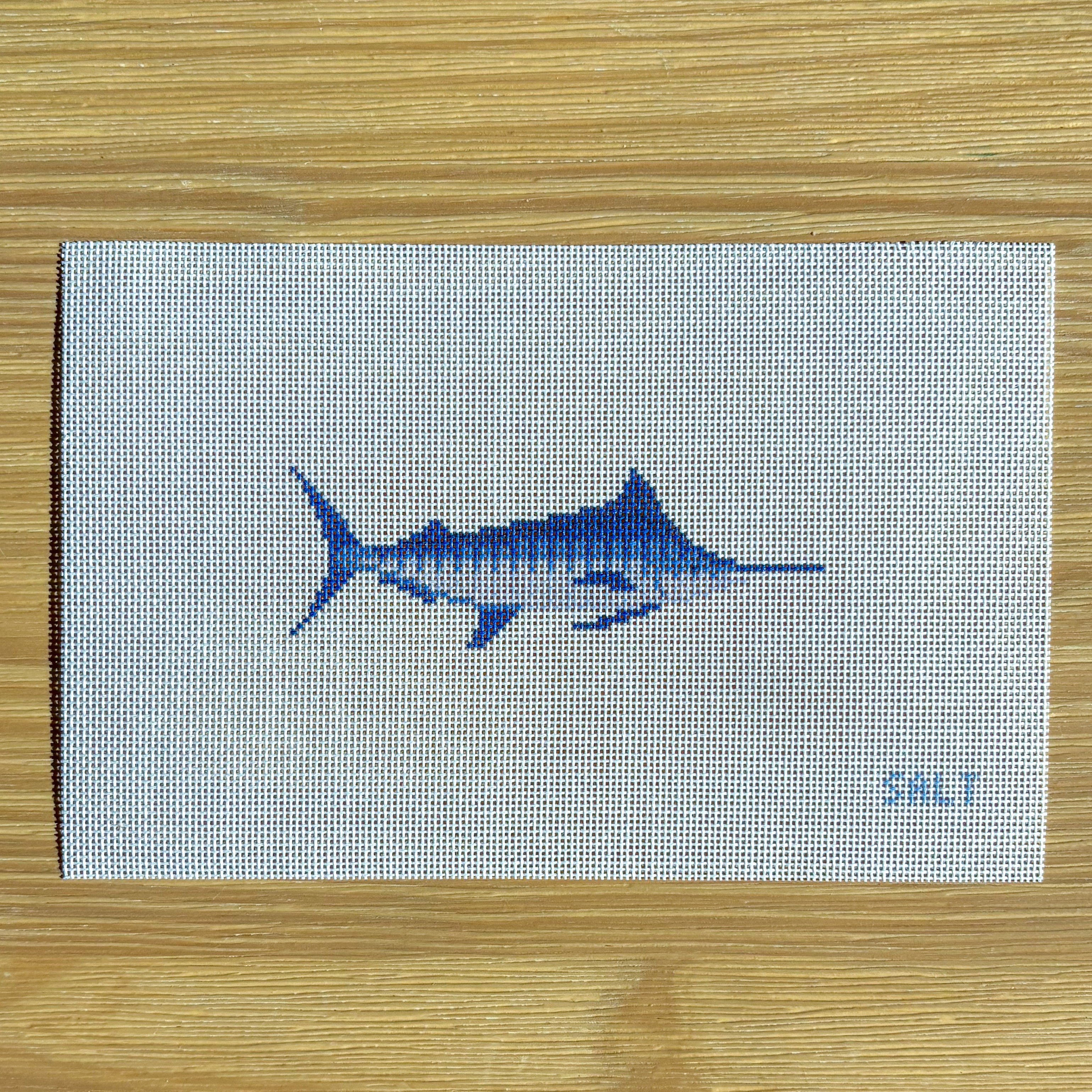 Marlin Needlepoint Canvas
