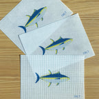 Yellowfin Tuna Needlepoint Canvas