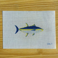 Yellowfin Tuna Needlepoint Canvas