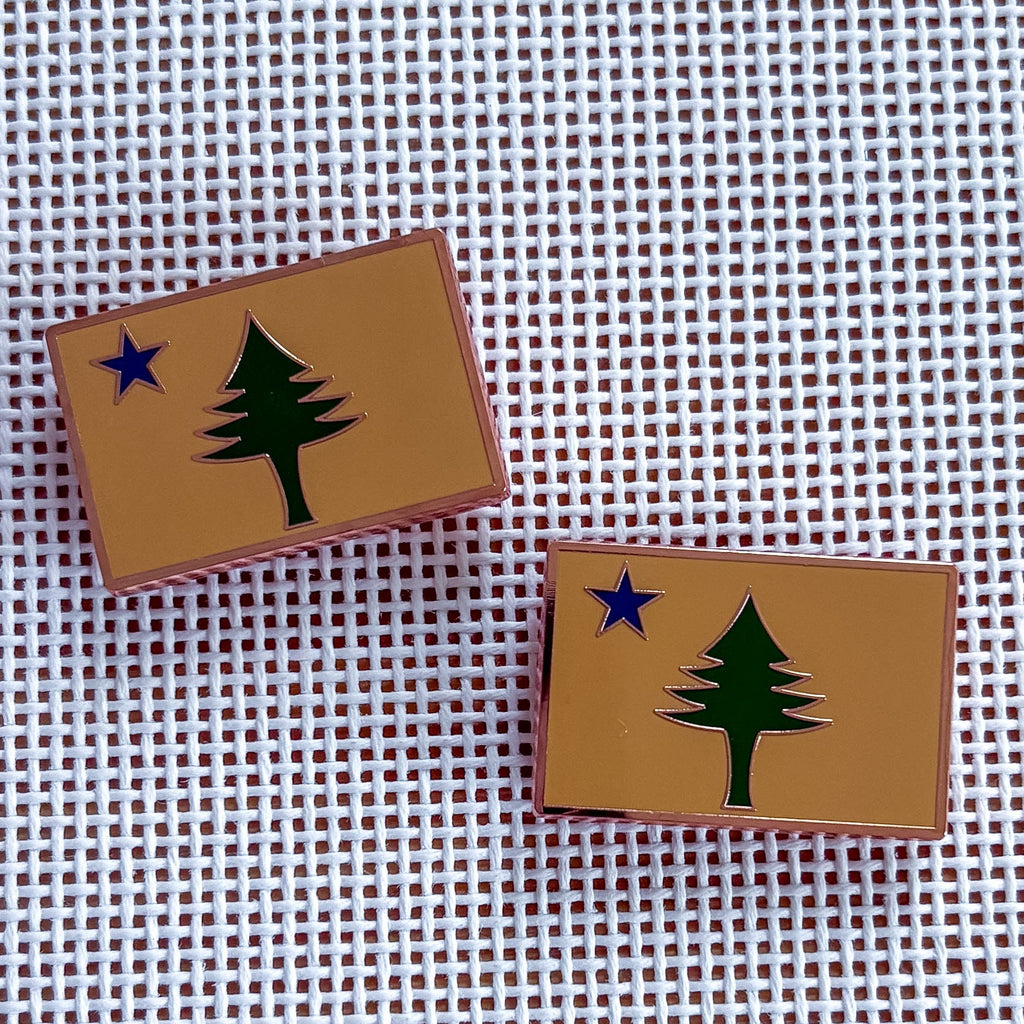 First Maine Flag Needle Minder