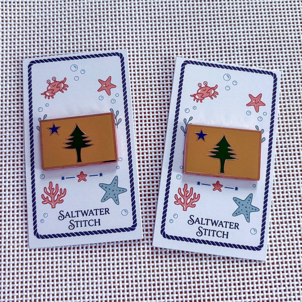 First Maine Flag Needle Minder