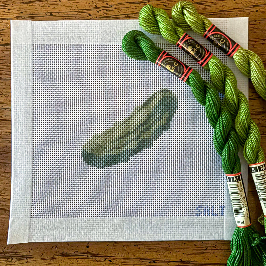 Pickle Needlepoint Canvas