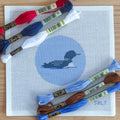 Loon Christmas Ornament Needlepoint Canvas