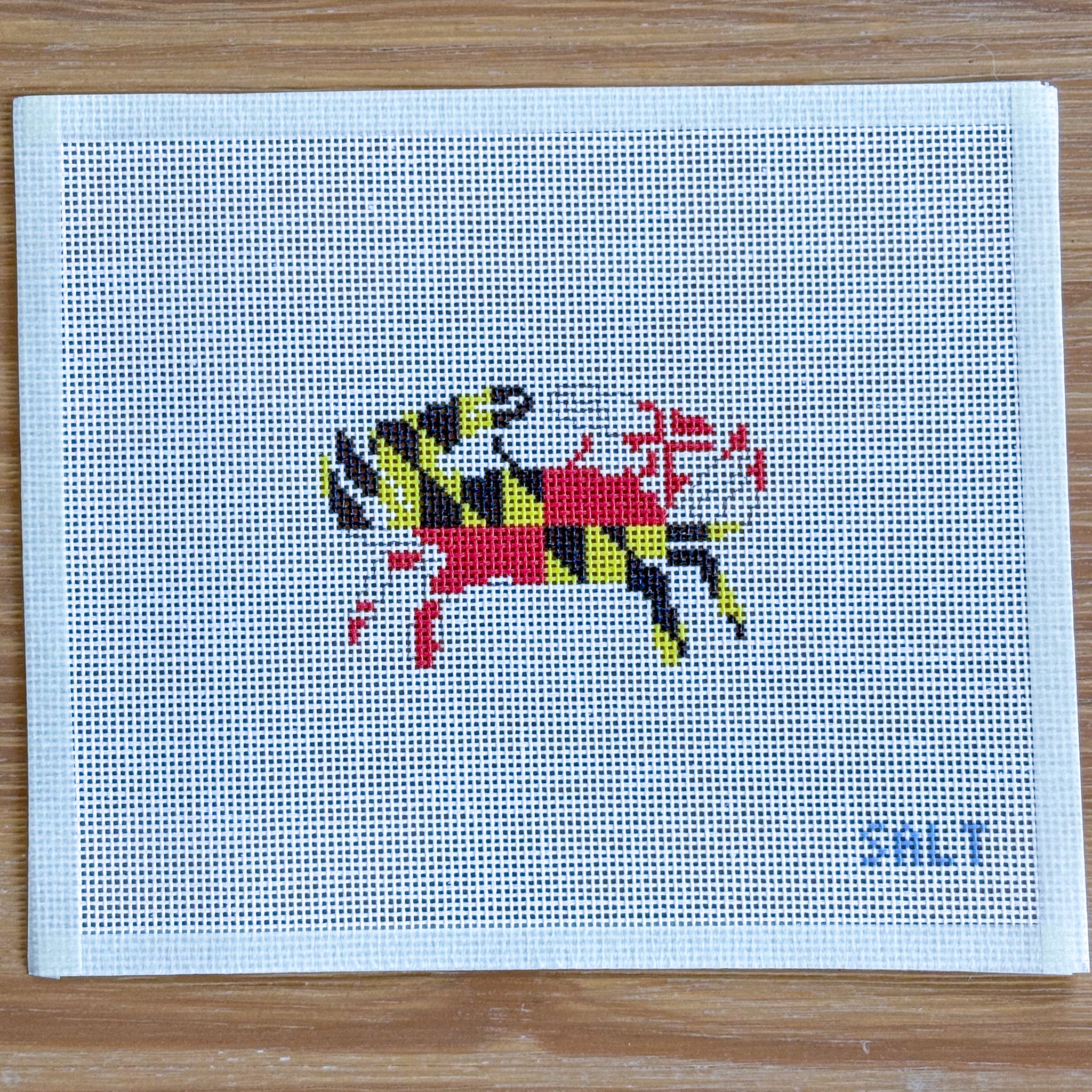 Maryland Crab Needlepoint Canvas