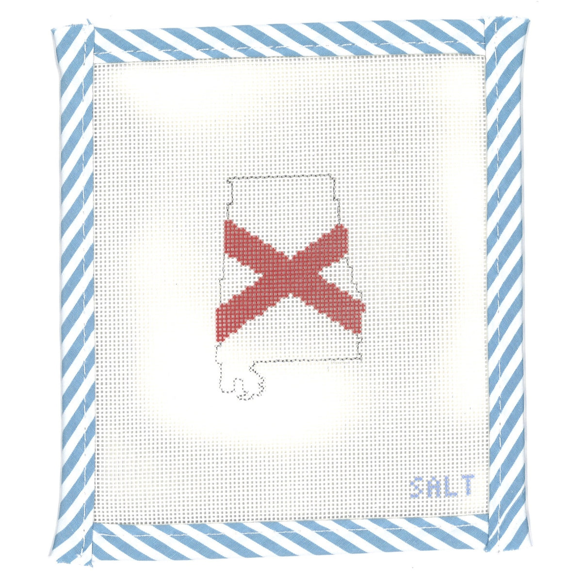 Alabama Outline Needlepoint Canvas