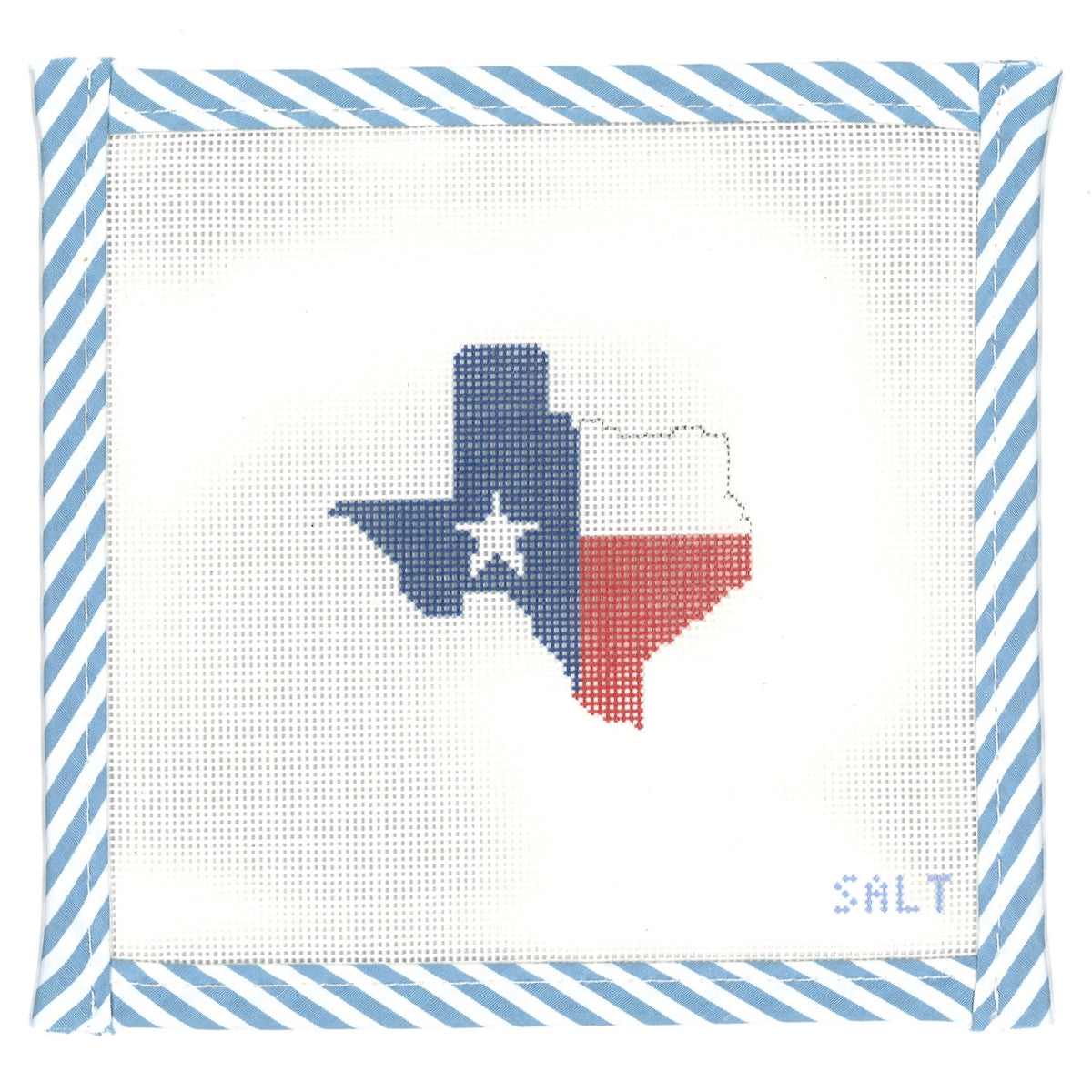 Texas Outline Needlepoint Canvas