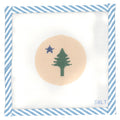 Old Maine Flag Ornament Needlepoint Canvas