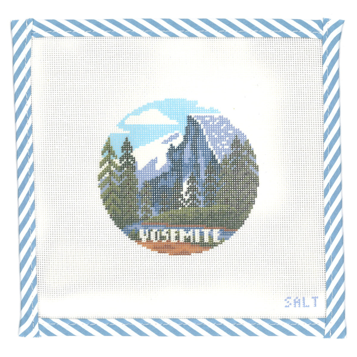 Yosemite National Park (Large) Ornament Needlepoint Canvas