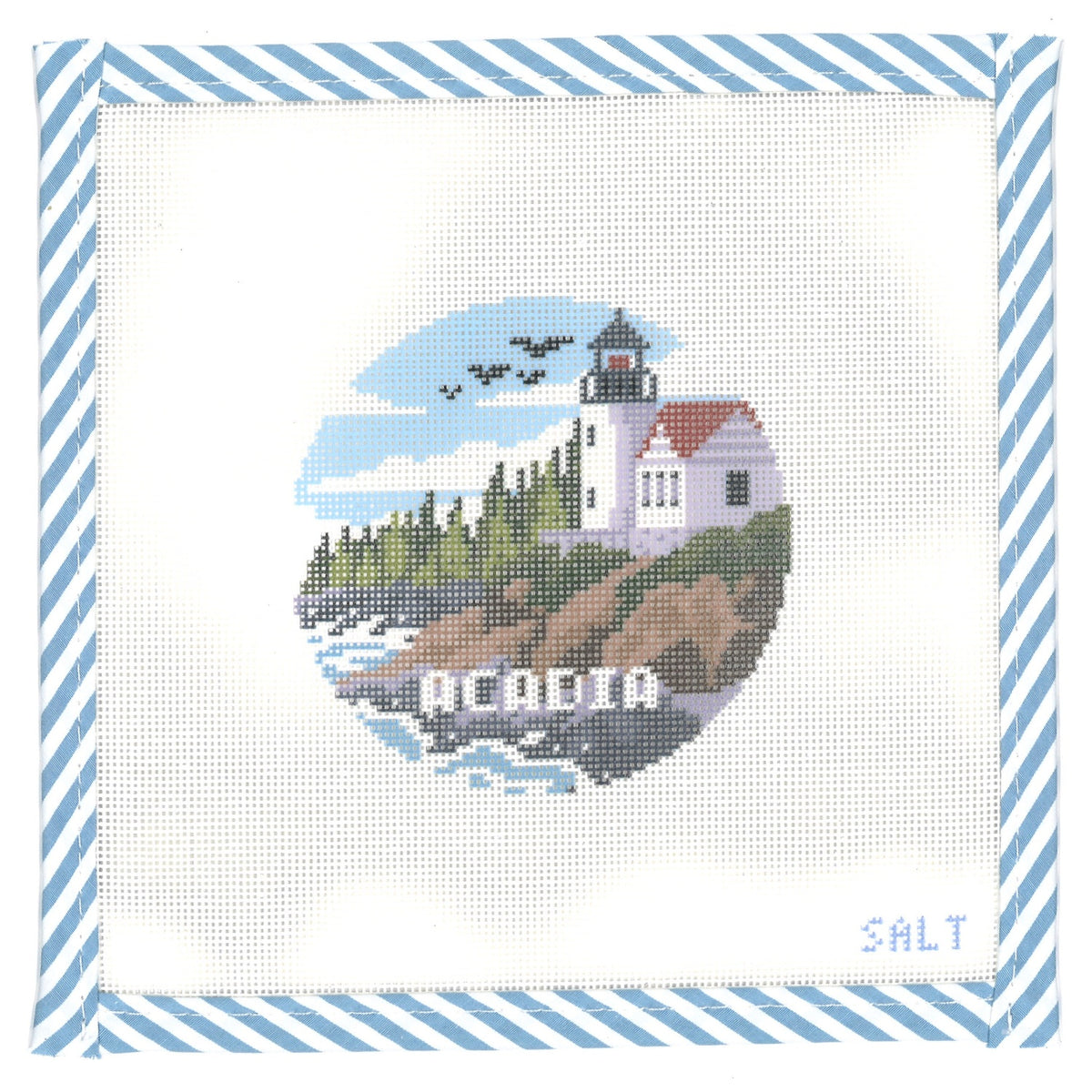 Acadia National Park (Large) Ornament Needlepoint Canvas
