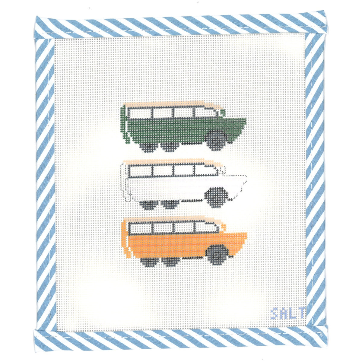 Boston Duck Boats Needlepoint Canvas