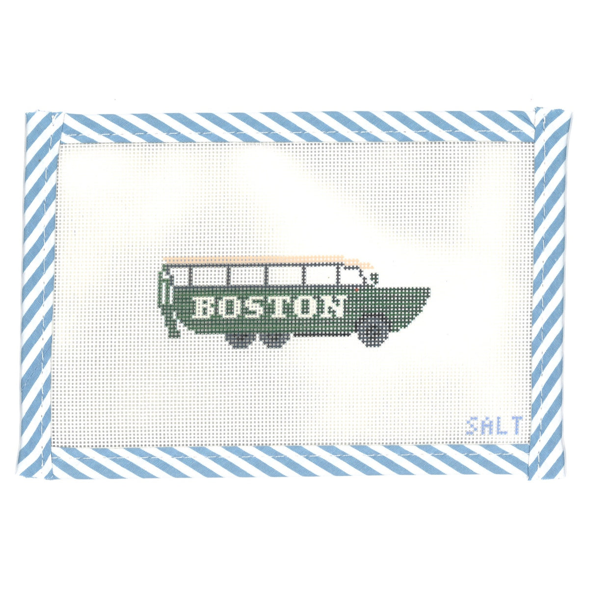 Boston Duck Boat Needlepoint Canvas