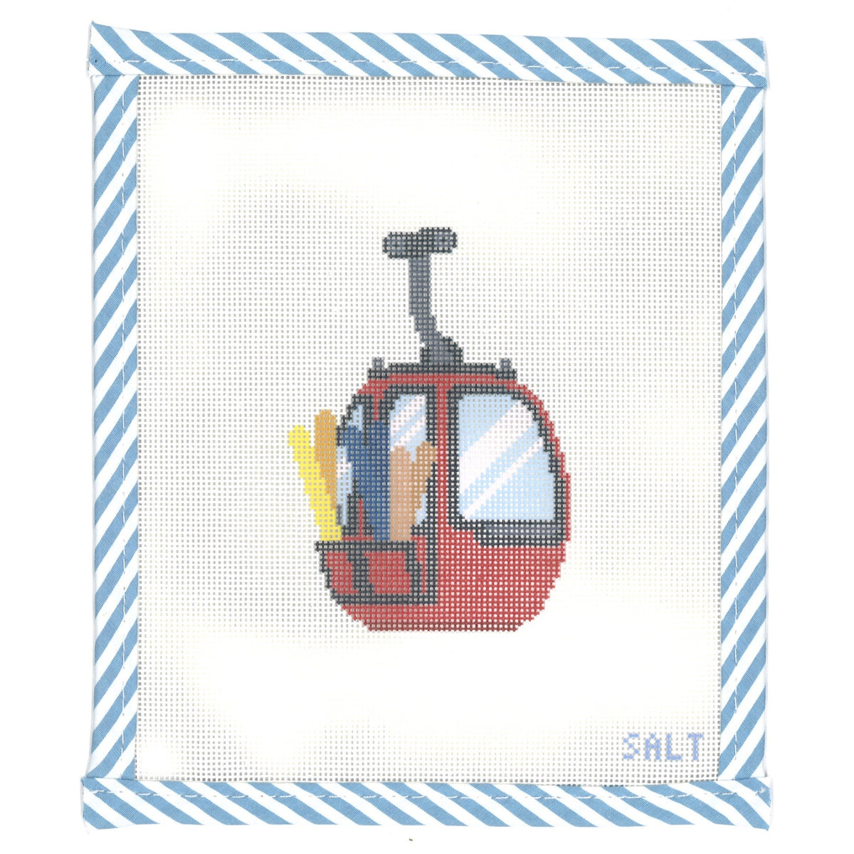 Ski Gondola Needlepoint Canvas