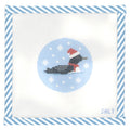 Loon With Santa Hat Ornament