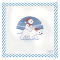 Polar Bears Christmas Ornament Needlepoint Canvas
