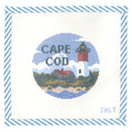 Cape Cod (Large) Ornament Needlepoint Canvas